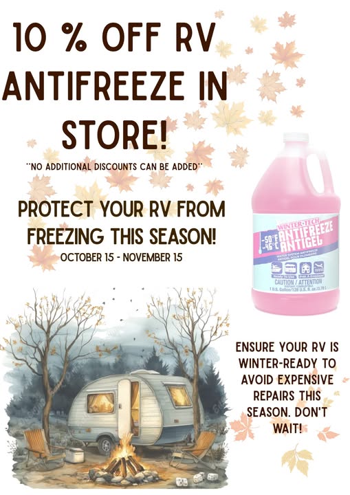 TAC RV Parts Special