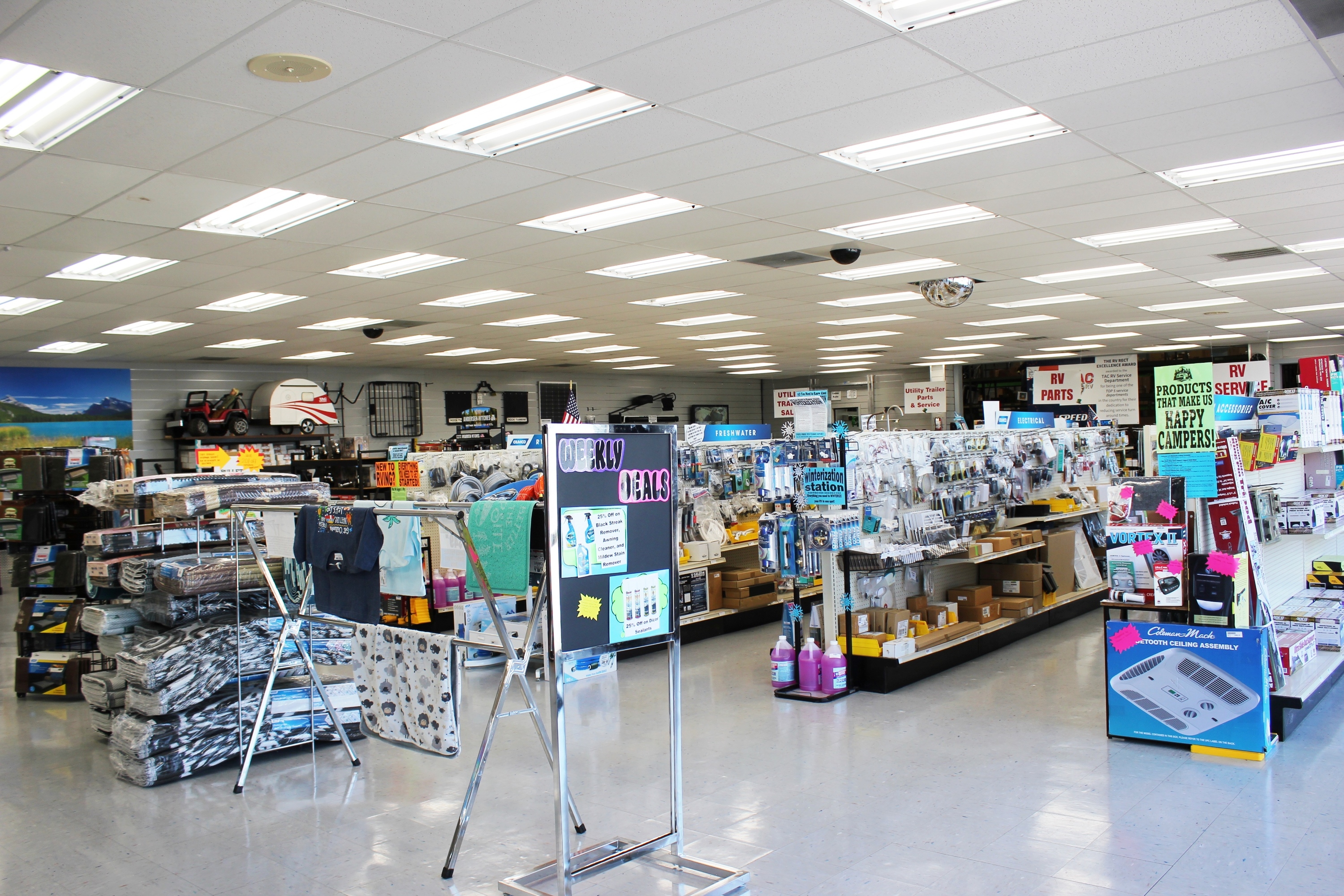 RV Parts at TAC RV